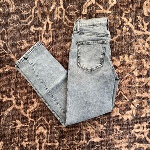 Banana Republic Light Gray Straight Leg Jeans